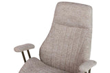 SILLA ESCRITORIO REGULABLE 71x65x112/120 CM