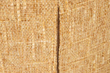 SILLA METAL POLIESTER AMARILLO NEGRO 59x62x80 CM