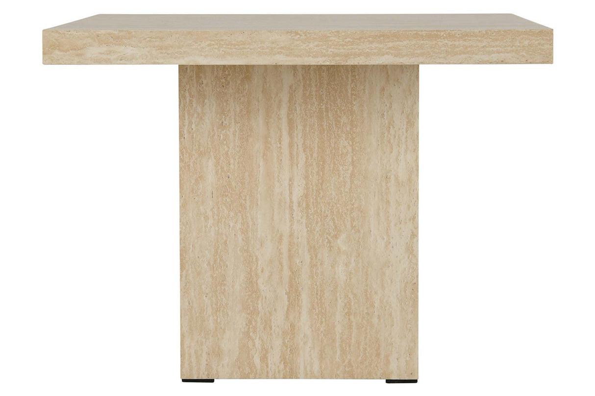 MESA DE CENTRO MDF MARRON 60x60x45 CM