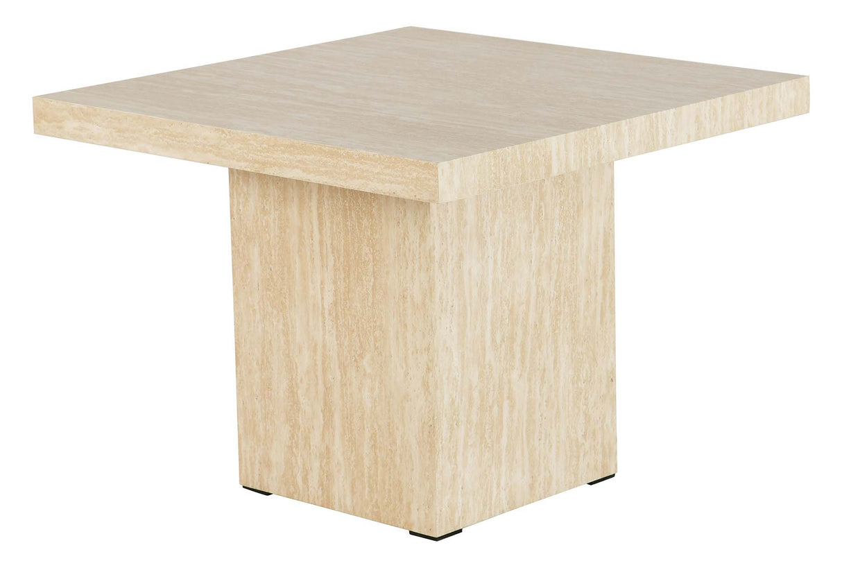 MESA DE CENTRO MDF MARRON 60x60x45 CM