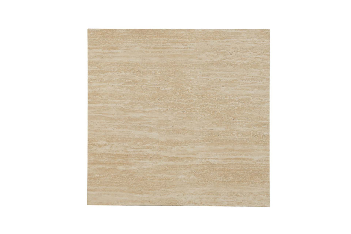 MESA DE CENTRO MDF MARRON 60x60x45 CM