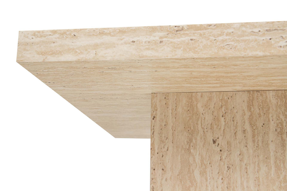 MESA DE CENTRO MDF MARRON 60x60x45 CM