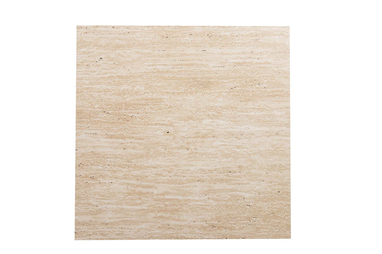 MESA DE CENTRO MDF MARRON 60x60x45 CM