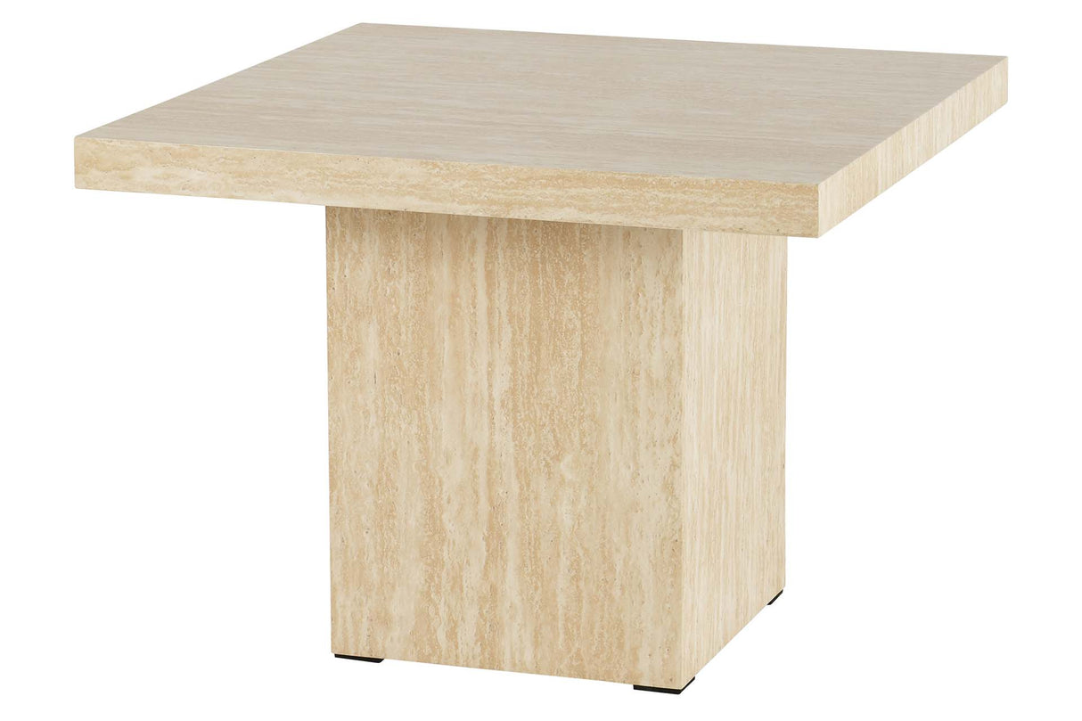 MESA DE CENTRO MDF MARRON 60x60x45 CM