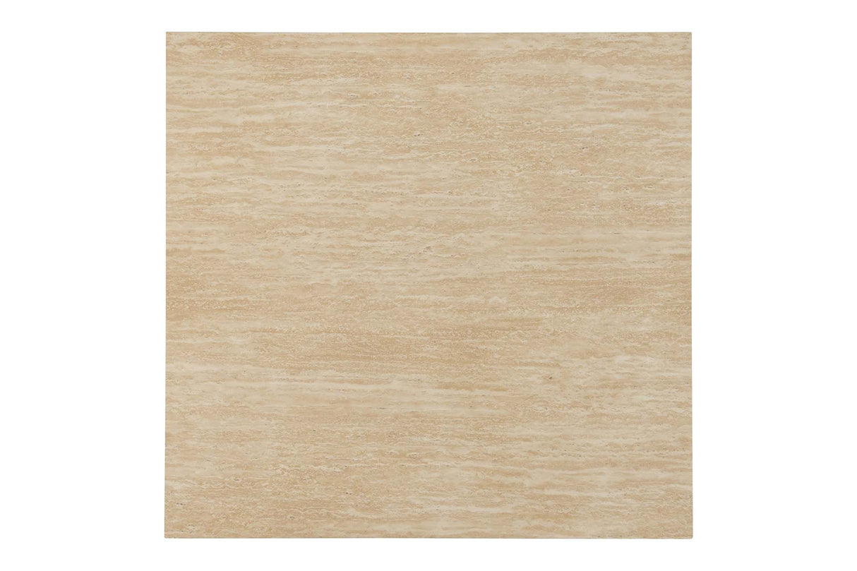 MESA DE CENTRO MDF MARRON 80x80x32 CM