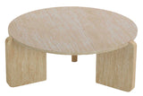 MESA DE CENTRO MDF MARRON 80x80x32 CM