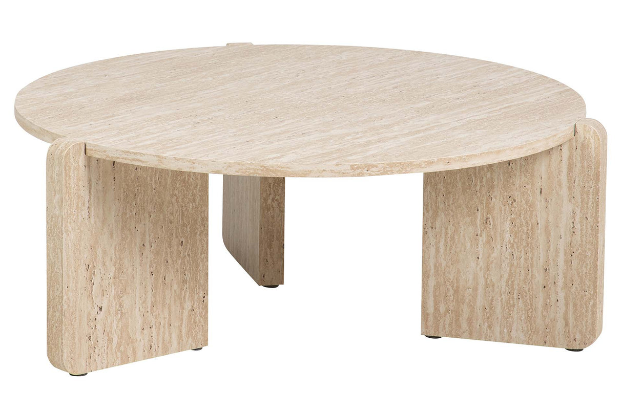 MESA DE CENTRO MDF MARRON 80x80x32 CM