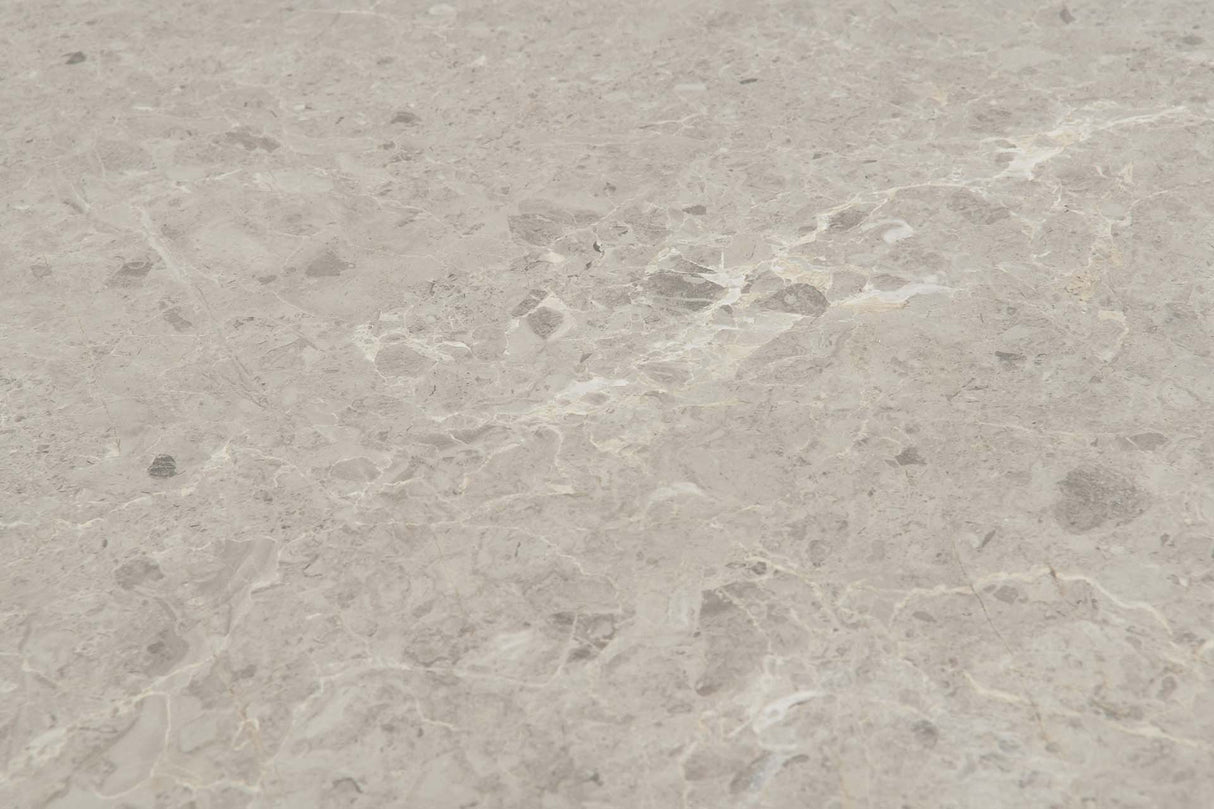 MESA DE COMEDOR MDF METAL GRIS NEGRO 100x100x75 CM