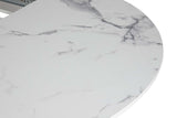 MESA DE COMEDOR EXTENSIBLE MDF 120-160x90x75 CM