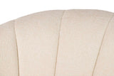 SOFÁ CHENILLA BEIGE 129x72x80 CM