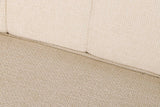 SOFÁ CHENILLA BEIGE 129x72x80 CM