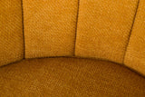 Gelber Chenilla 70x72x80 cm Sessel
