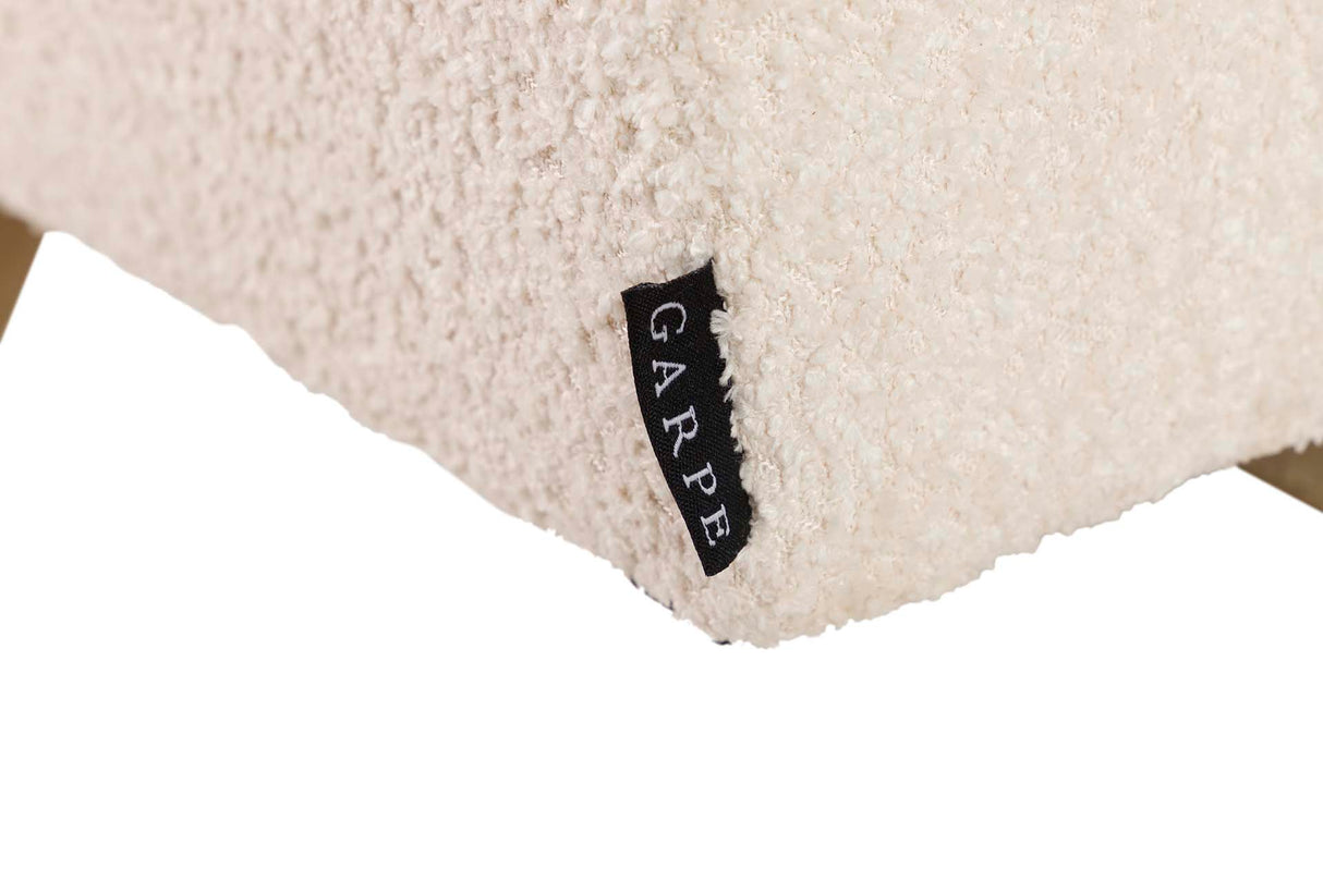 BUTACA BOUCLE BLANCO 74x76x85 CM