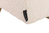 BUTACA BOUCLE BLANCO 74x76x85 CM