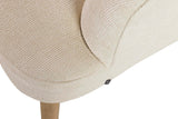 SOFA CHENILLA BEIGE 131x72x79 CM