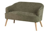 SOFA CHENILLA GRIS 131x72x79 CM