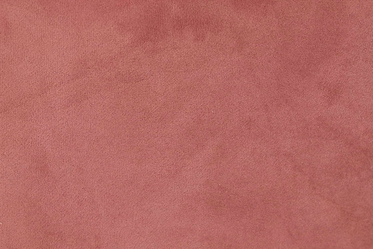 Canapé en velours rosa 195x84x76 cm