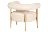 SILLON CHENILLA BLANCO 82x67x70 CM