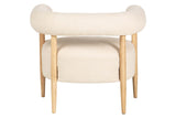 SILLON CHENILLA BLANCO 82x67x70 CM