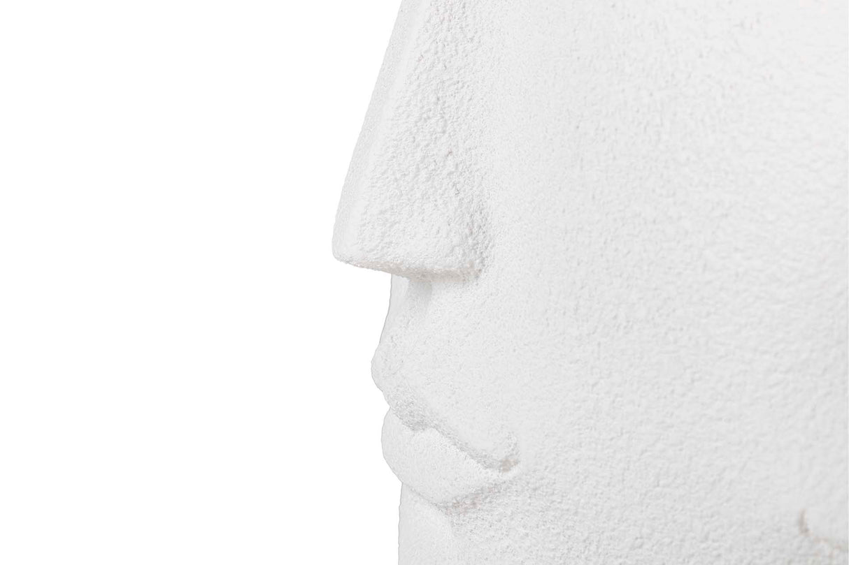 Polysein blanc faces 56x56x77 cm