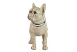 FIGURA PERRO BULLDOG FRANCES RESINA 33x16x30 CM