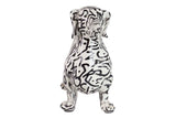 FIGURA PERRO TECKEL RESINA 28x10x17 CM