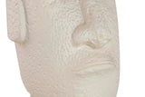 FIGURA MOAI CEMENTO BLANCO 17x11x26 CM