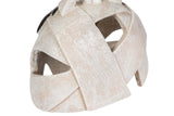 FIGURA MENINA RESINA BEIGE 13x8x17 CM
