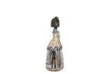 FIGURA MENINA RESINA ESPEJOS 14x6x16 CM
