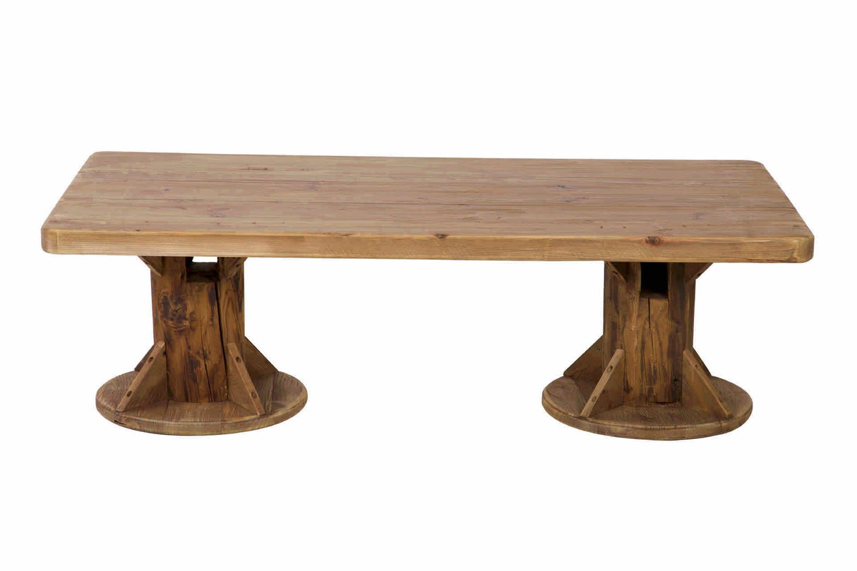 Bacolod Wood Center Tabela 135x70x43 cm