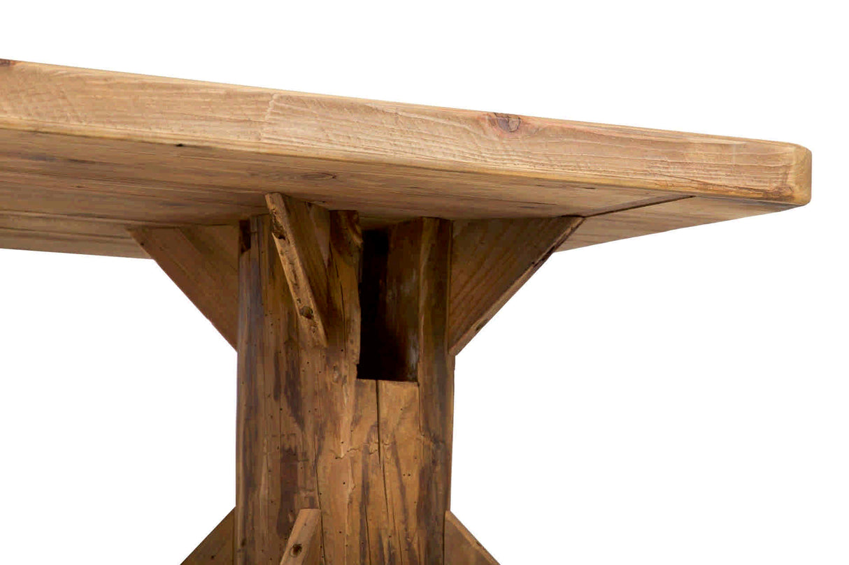 Bacolod Wood Center Tabelle 135x70x43 cm