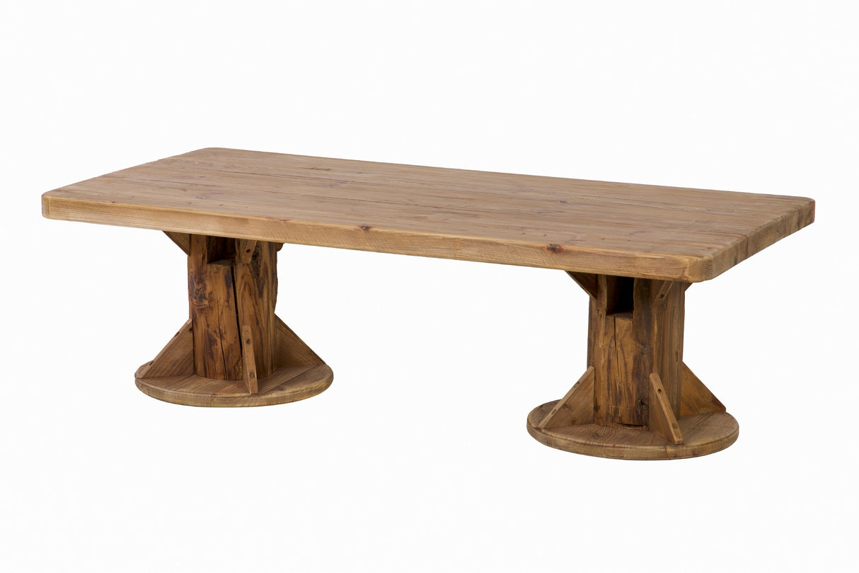 Bacolod Wood Center Tabelle 135x70x43 cm