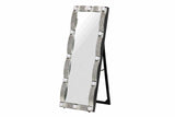 Silver Mirror Glam 60x12,7x160 cm