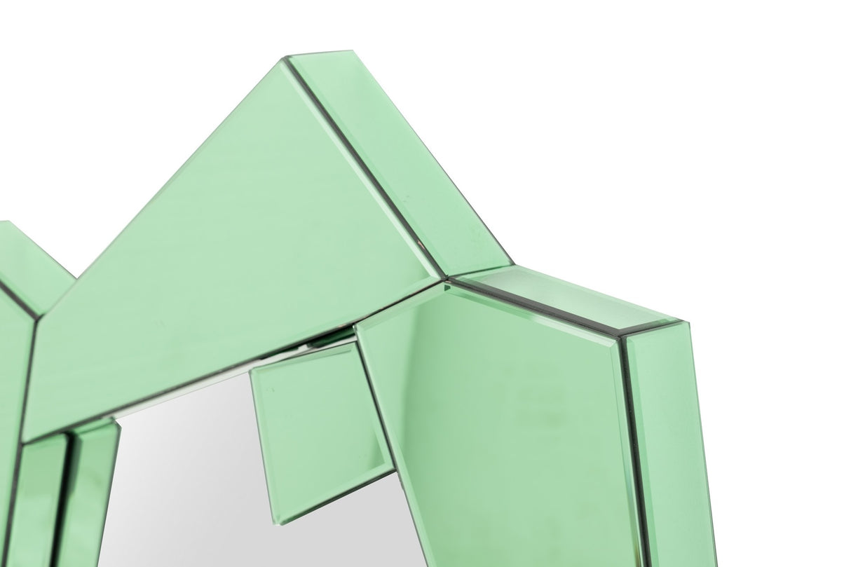 Xenia Green Mirror 94.5x6x89.5 cm