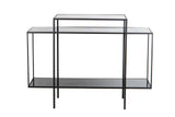 Console de metal de metal kulusuk 120x40x88 cm