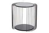 MESA AUXILIAR METAL CRISTAL LOHJA 50x50x48 CM