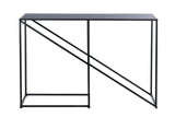 Console metallica in metallo in metallo 120x40x80 cm