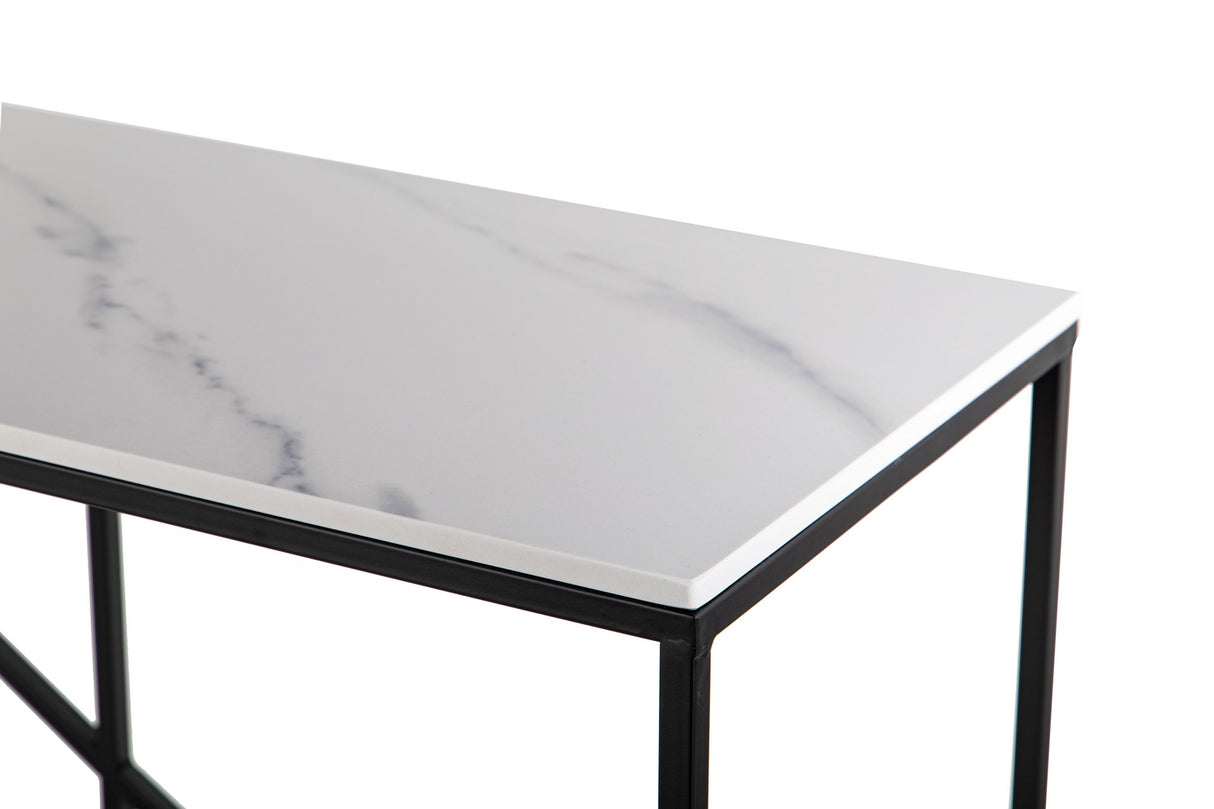 Console metallica Marmol 120x40x80 cm