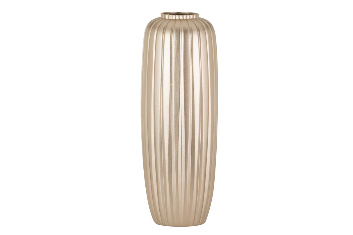 Keramik -Vase -Champagner 19x19x50 cm