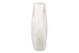 Ceramica Blanco Mate 25x12x30 cm Vase