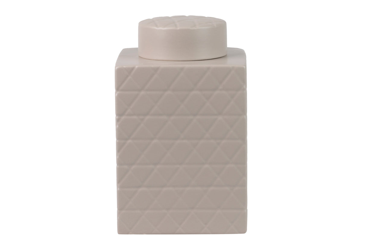 TIBOR CERAMICA GRIS MATE 19x19x31 CM