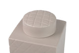 TIBOR CERAMICA GRIS MATE 19x19x31 CM