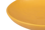 CENTRO CERAMICA AMARILLO MATE 36x36x8 CM