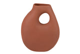 FLORERO CERAMICA TERRACOTA 25x12x30 CM