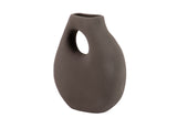 Ceramica Vase Grey Terracotta 25x12x30 cm