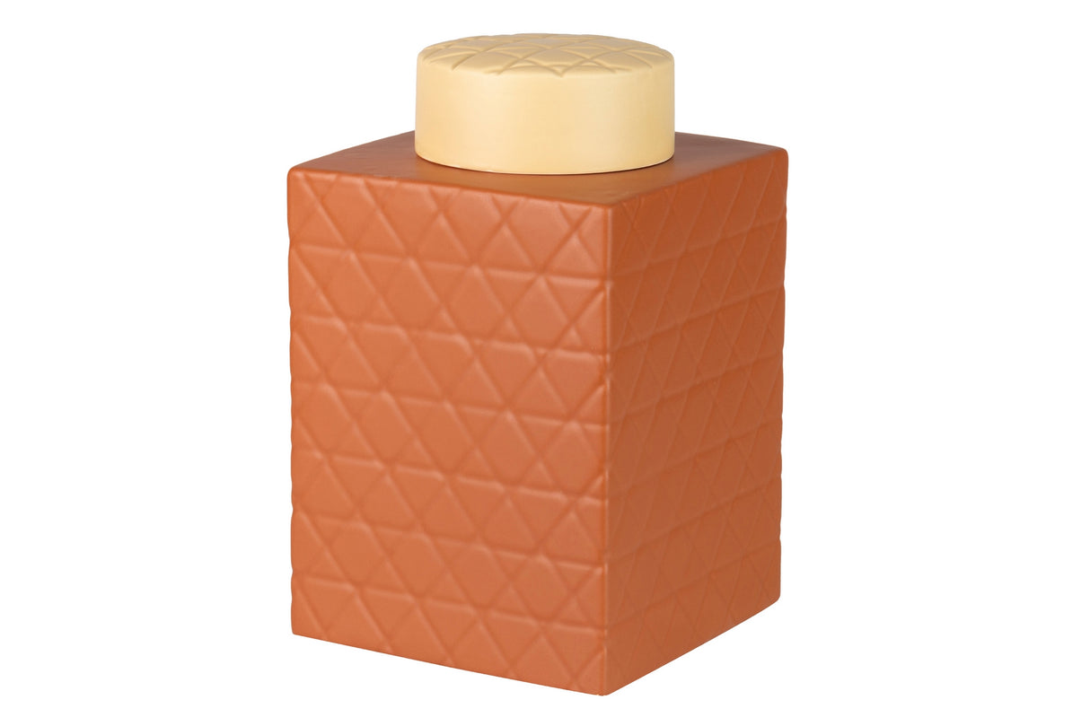 Keramik Tibor Matte Orange 19x19x31 cm