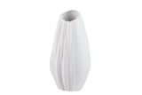 Ceramica White Mate 17x14x34 cm vaso