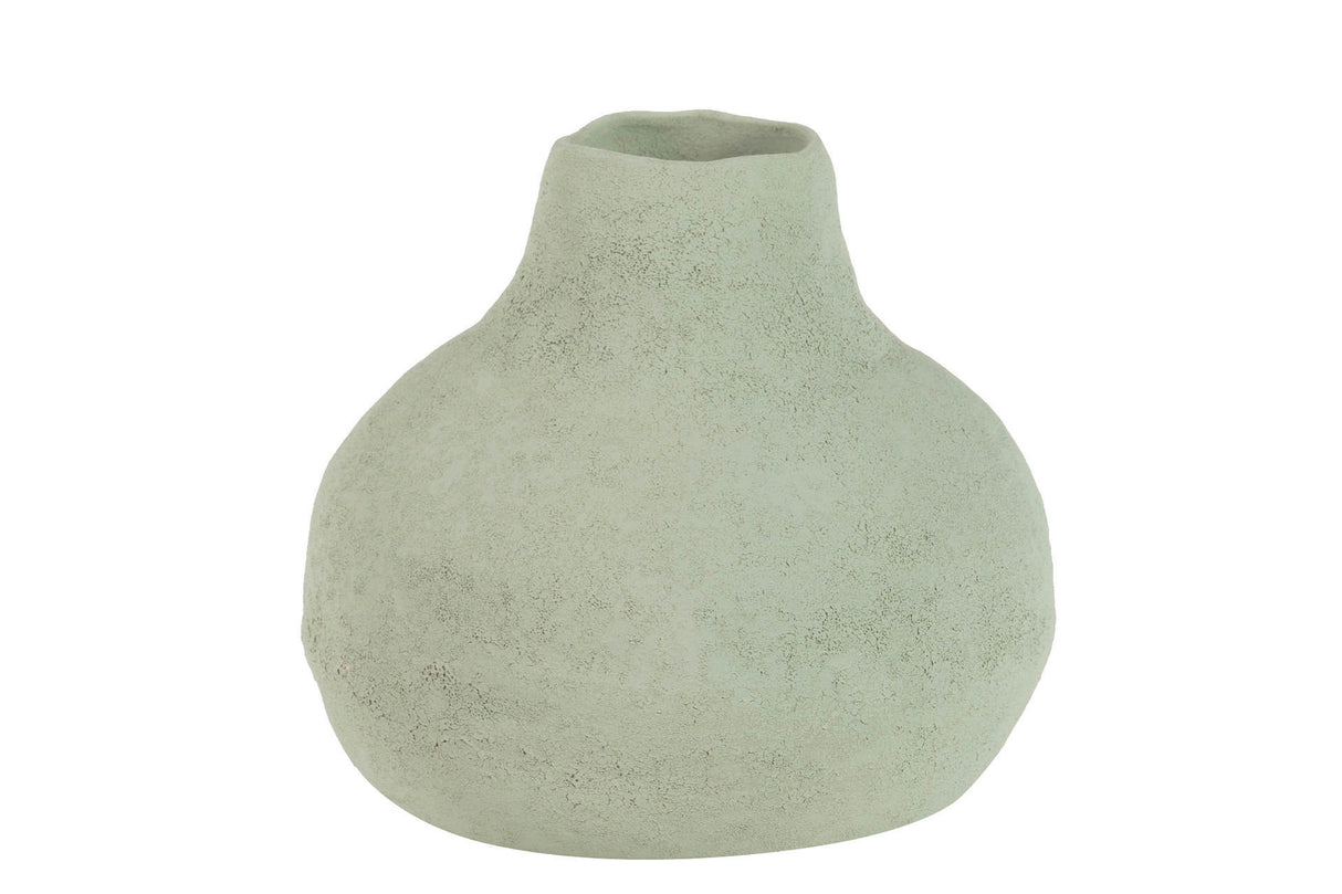 VASE CERAMICO VERDE 26x26x23 cm