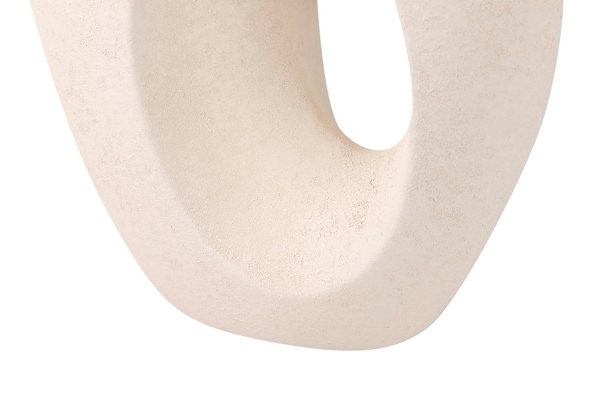 FLORERO CERAMICA BLANCO 29x16x35 CM