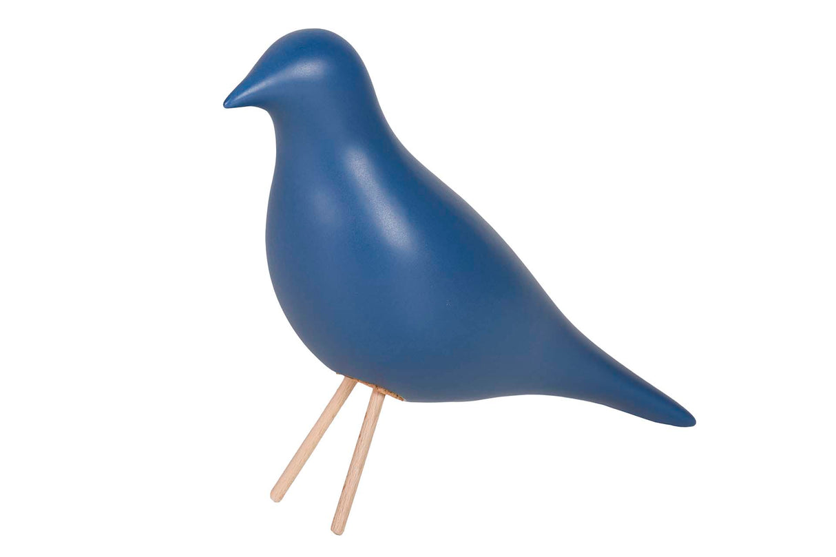 PÁJARO CERÁMICA AZUL 24x10x20 CM